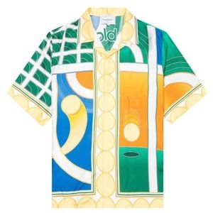 CASABLANCA
Multicolor Geometric 'Reve de Tennis' Shirt